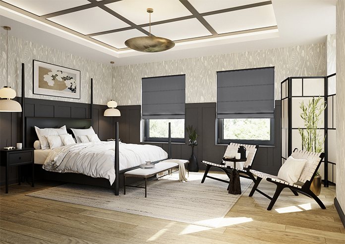 Panama, Grey - Roman Blind - Image 7